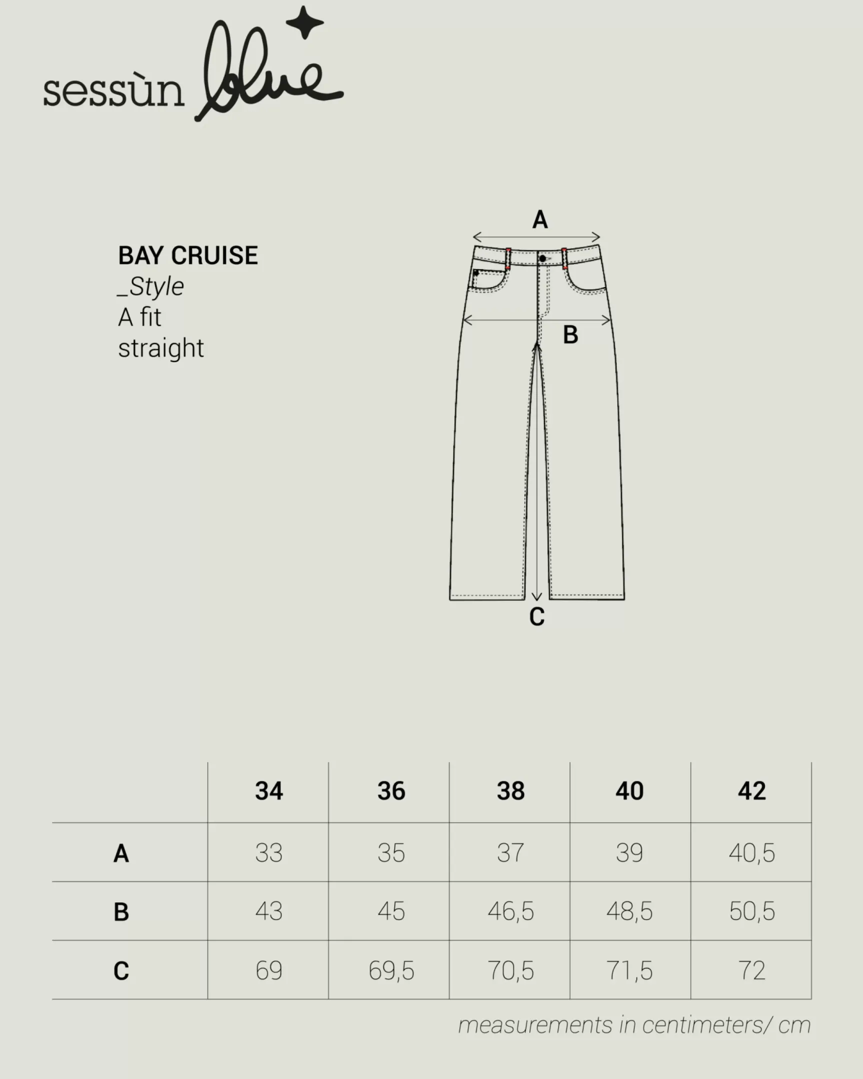 Clearance Bay cruise Pantalons droits