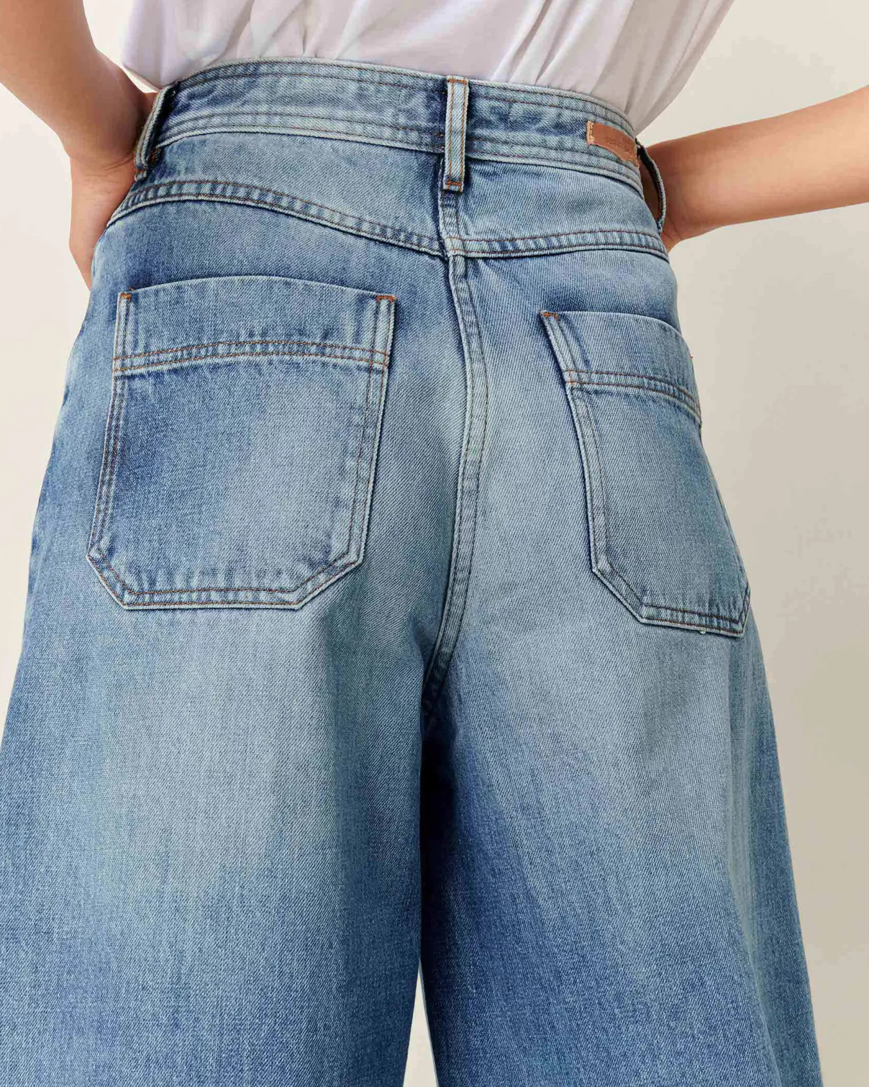 Hot Captain denim Pantalons larges