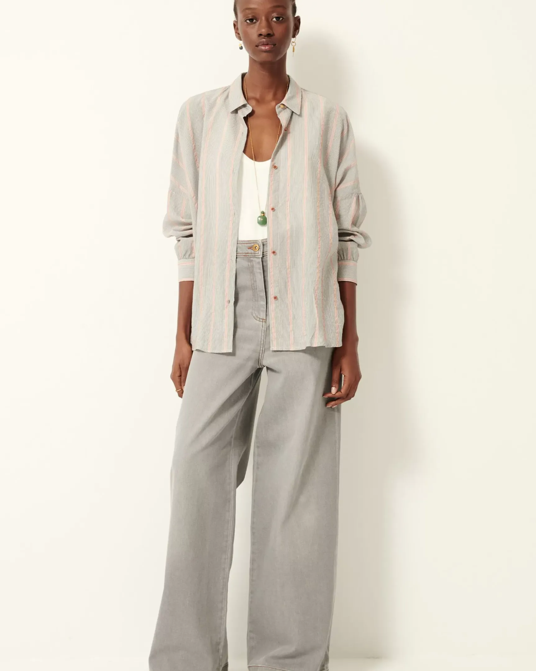 Discount Captain denim Pantalons larges