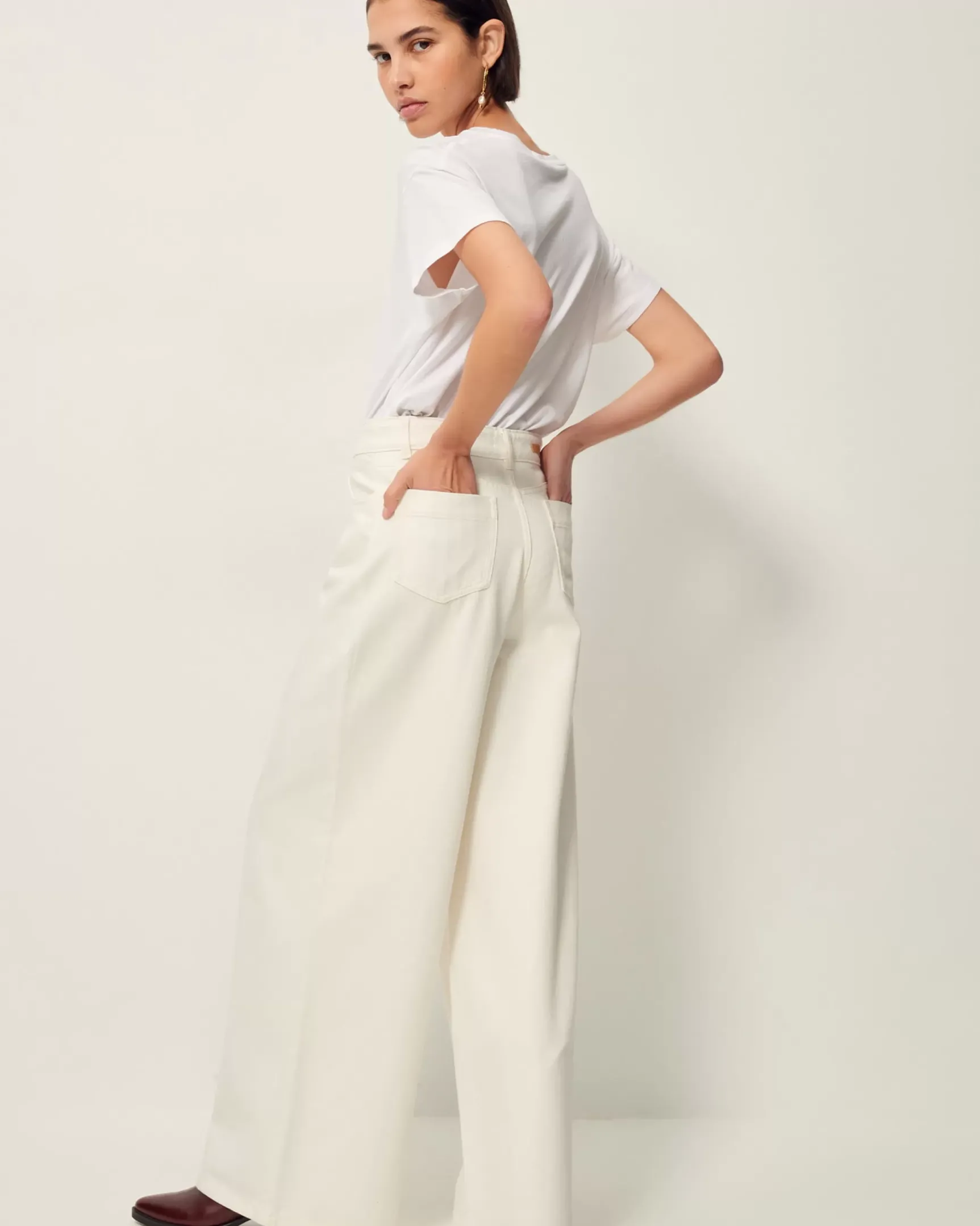 Best Dalt Pantalons larges