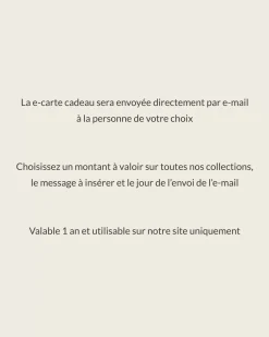 New E-carte cadeau Accessoires