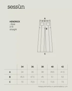 Clearance Hendrick Pantalons droits
