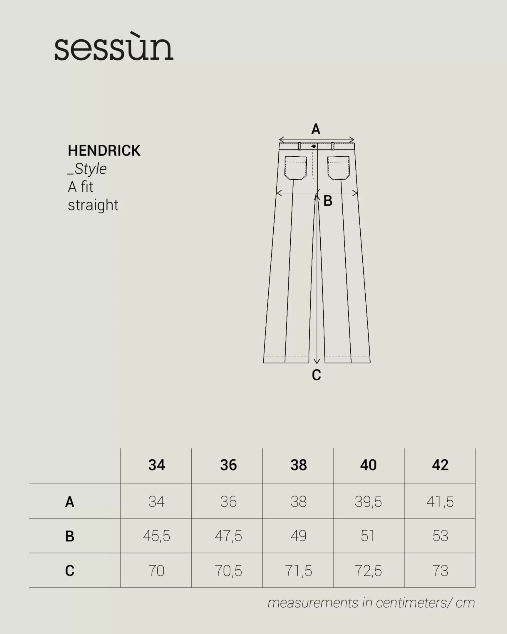 Clearance Hendrick Pantalons droits
