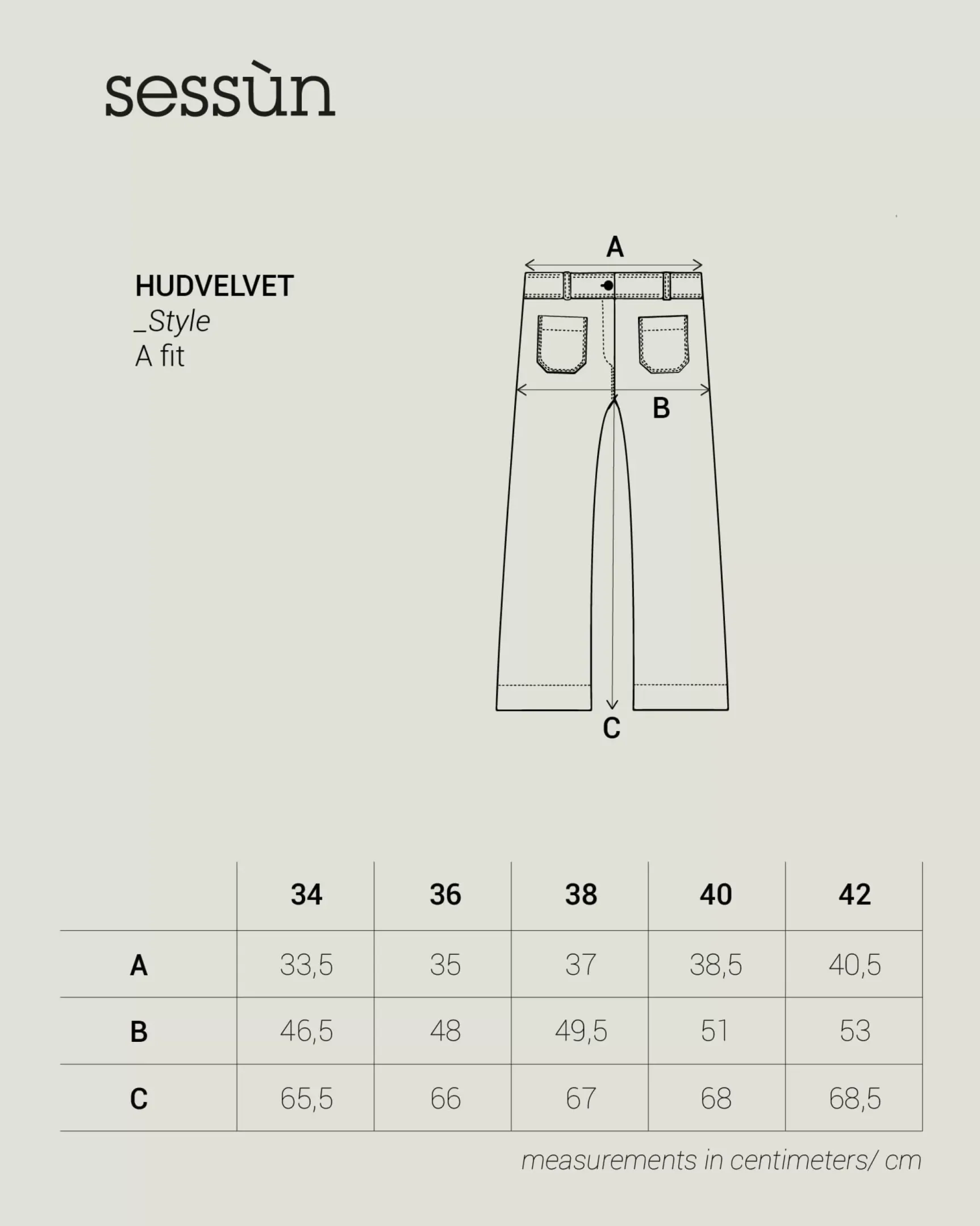 Discount Hudvelvet Pantalons velours