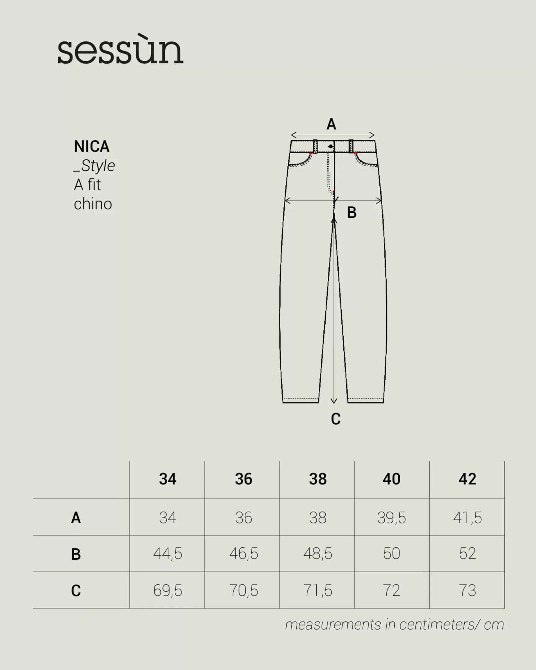 Sale Nica Pantalons droits